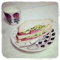 masabagel's cooksnap of when they made 照り焼きチャーシューサンド(バーガー).
