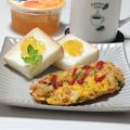 ぱふ's cooksnap of when they made アジアで食べた朝ごはん！野菜のオムレツ.