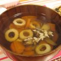 リラシャン's cooksnap of when they made みそ汁にちくわ！.