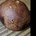かえるまん's cooksnap of when they made ココア＆くるみのパン（ＨＢ）.