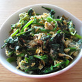 リラシャン's cooksnap of when they made ほうれん草と玉子の醤油炒め.