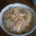 りお062's cooksnap of when they made 卵と崩し豆腐のトロトロ中華風おじや.