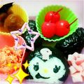 khママ's cooksnap of when they made キャラ弁　ハロウィンクロミちゃん.