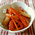 Aloha☆★'s cooksnap of when they made にんじんとちくわのさっと炒め.