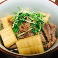 三河猫's cooksnap of when they made 牛肉と角麩の煮物　水菜添え.