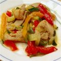 ちーりんママ's cooksnap of when they made ズッキーニと鶏肉のカレー炒め.