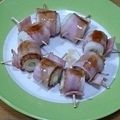 ぽんゆかこ's cooksnap of when they made 簡単おつまみ！　チーズちくわベーコン巻き.