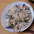 ぽんゆかこ's cooksnap of when they made 大豆とひじきの炊き込みご飯.