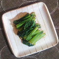 しやわし's cooksnap of when they made ささっと一品♡小松菜のわさび和え.