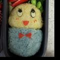れなるん's cooksnap of when they made キャラ弁☆ふなっしー☆おにぎり☆.
