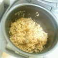 もみじの葉っぱ's cooksnap of when they made 炊飯器におまかせ！舞茸のおこわ☆.