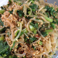 トロトトロ's cooksnap of when they made しらたきとカブの葉のきんぴら風.