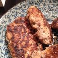 Walnut1107's cooksnap of when they made 手間なしハンバーグ.