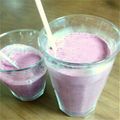 mihoyou's cooksnap of when they made ヨーグルトドリンク☆ブルーベリーver..