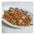 ｡Mi。's cooksnap of when they made ひき肉とレタスの春雨炒め.