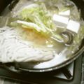 みらぁ's cooksnap of when they made 簡単ネギたっぷり☆うどん鍋.