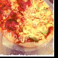 ぷち818's cooksnap of when they made 発酵１０分！簡単ピザ生地☆.