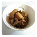 ｡Mi。's cooksnap of when they made フライパンで！こっくり里芋と豚バラの煮物.