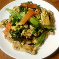 ♡Koshi♡'s cooksnap of when they made 長葱と油揚げのすきやき風♪.