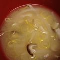 ちゃんまー63's cooksnap of when they made もやしとネギで簡単満腹お味噌汁＊.