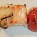きらり流れ星's cooksnap of when they made 豚肉と夏野菜のアラブ風串焼き.
