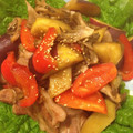 yonyon0804's cooksnap of when they made 豚ばら肉とさつま芋の照り焼き.