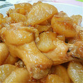 ♬saku♬'s cooksnap of when they made 大根と手羽元の煮物.