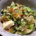 Zuki子's cooksnap of when they made 豆腐とキャベツのあんかけ.