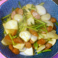 安芸もみじ's cooksnap of when they made かぶと豚肉のしょうが味噌炒め.