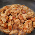 ｸﾏﾘｴ's cooksnap of when they made れんこんとささみの照り焼き.