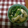 nodokappe's cooksnap of when they made ほうれん草と油揚げのおひたし(★´3`).