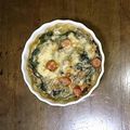 ねむ５ママ's cooksnap of when they made 簡単♥ほうれん草のグラタン.