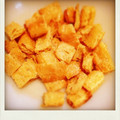 dapui's cooksnap of when they made 油揚げで和風クルトン.