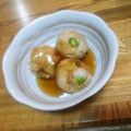 ranyou's cooksnap of when they made バーミックス★里芋と海老のしんじょう揚げ.