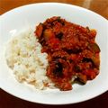 yossyyyii's cooksnap of when they made ✿ナスとひき肉の洋風トマトソースライス✿.