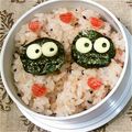 りかこん74's cooksnap of when they made 簡単まっくろくろすけのお弁当（キャラ弁）.