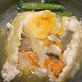 おみなち's cooksnap of when they made 油揚げきんちゃく卵.