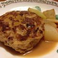 quwaji's cooksnap of when they made 見た目はハンバーグ♡食べたらイカ（＠＠）.