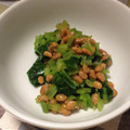 mango-a-go-go's cooksnap of when they made 小松菜の納豆和え☆.