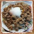 へまる's cooksnap of when they made ✿温玉乗せ♡豚肉の甘辛丼✿.