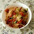 ぷちこりらっくま's cooksnap of when they made 夏の食欲アップ!そうめんチャンプルー♪.