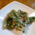 おぶうさま's cooksnap of when they made お弁当のすきまに★いんげんのおかかマヨ.