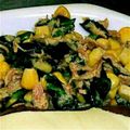 彩菜と藍のママ's cooksnap of when they made ほうれん草のツナマヨ和え.