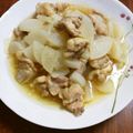 海航's cooksnap of when they made 鶏肉と大根のサイダー煮.