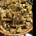 つばゆきちゃん's cooksnap of when they made 簡単♪鶏肉とごぼうの卵とじ.