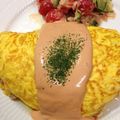 crossbee's cooksnap of when they made 我が家の★簡単に包める★挽肉オムレツ.