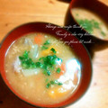 komugiko4's cooksnap of when they made かぼちゃのだんご汁.