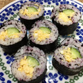 YUKIKI☆'s cooksnap of when they made ゆかりと胡麻の海苔巻き.