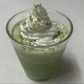 ∞らら∞'s cooksnap of when they made 材料5つ♪スタバ風抹茶フラペチーノ.