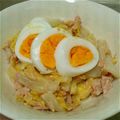 のの。's cooksnap of when they made 【自分用メモ】マヨポンツナの白菜サラダ.